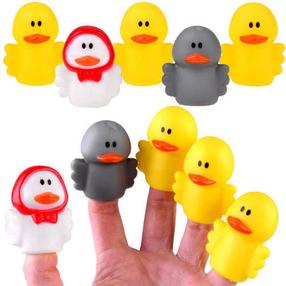 Пальчиковые куклы Ducks ZA4337 ZA4337, 4.5 см, многоцветный