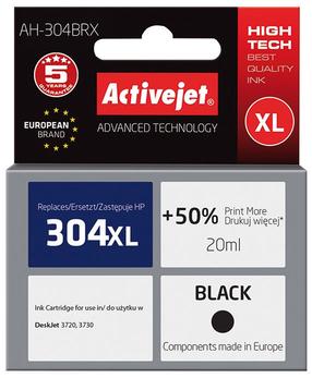 Tindiprinteri kassett ActiveJet AH-304BRX, must v., 20 ml