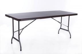 Stovyklavimo stalas, pilka sp., 180 cm x 75 cm x 72 cm