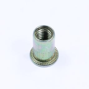 Rievėtos plieninės kniedinės veržlės Haushalt, M8, 10.8 mm x 16.6 mm, 20 vnt.