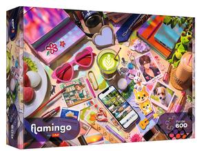 Пазл Trefl Flamingo by Trefl: My Little World, 60 см x 40 см, 600 шт.