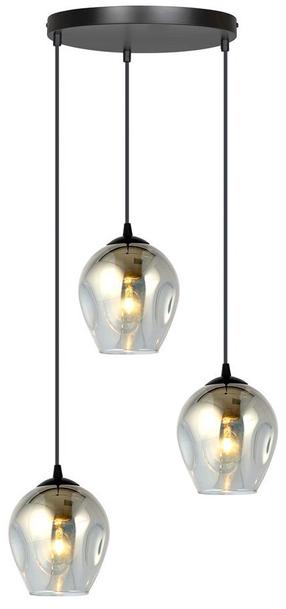 Светильник навесной Emibig Istar Premium 3 680/3PREM, E27, 3 x 15 Вт, графитовый цв. / черный цв., 14 x 17 см