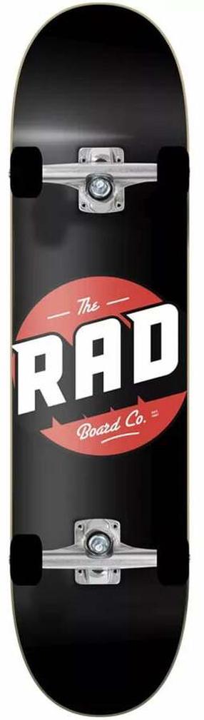 Skrituļdēlis Rad Logo Progressive Complete, melna krās.
