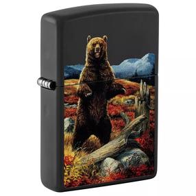 Зажигалка Zippo 48597 Linda Picken Grizzly, многоцветный