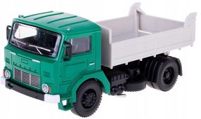 Mänguasja veoauto Daffi Jelcz 317 512583, 1:43, valge v./roheline v.