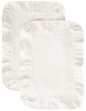 Stalo padėkliukas Homla Kalira 244235, 48 cm x 35 cm, 2 vnt., Balta sp.