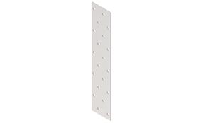 Piestiprināšanas plāksne Haushalt, 200 mm x 40 mm x 2 mm