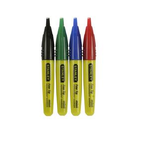 Marker Stanley 1-47-329, 9 cm, sinine v./must v./punane v.