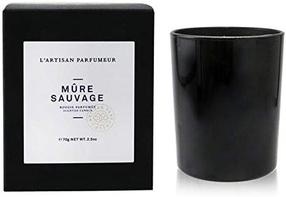 Žvakė, aromatinė L'Artisan Parfumeur Mûre Sauvage, 70 g, juoda sp.