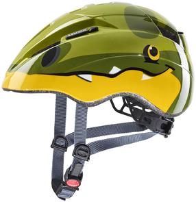 Dviratininkų šalmas vaikams Uvex Kid 2, geltona sp./žalia sp., 46-52 cm