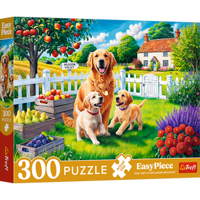 Пазл Trefl EasyPiece Dogs In The Country Side 23101, 40 см x 60 см, 300 шт., многоцветный