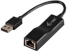 Adapteris i-Tec USB to RJ45 USB 2.0 A male, RJ-45 female