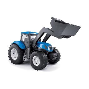 Игрушечный трактор Tractor THNL683, синий цв./серый цв.