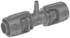 Jungtis Gardena Micro Drip System T-Piece 970607001, juoda sp.