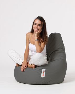 Sėdmaišis Hanah Home Drop L 248FRN1179, tamsiai pilka sp.