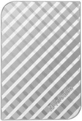 Жесткий диск Verbatim Store'n'go, HDD, 2 TB, серебристый цв.