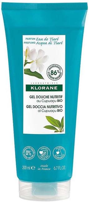 Kehapesugeel Klorane Tiare Water, 200 ml