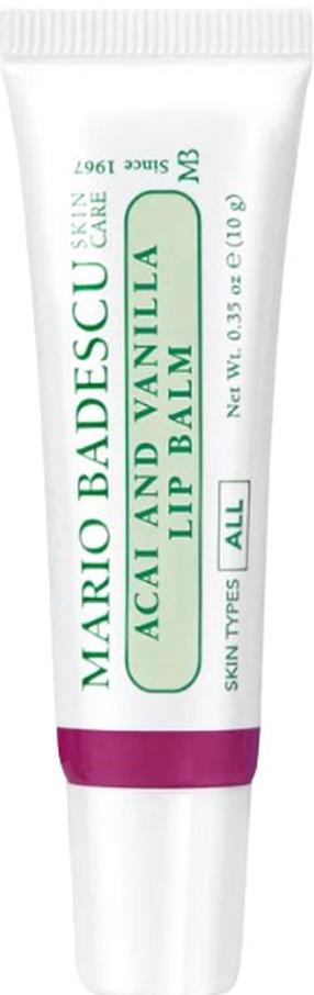 Lūpu balzams Mario Badescu Acai & Vanilla, 10 g