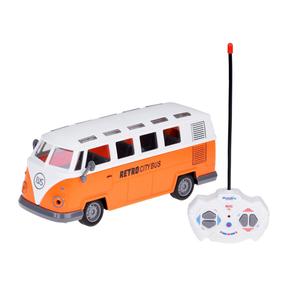 Rotaļu autobuss Jokomisiada Retro City Bus, balta krās./oranža krās.