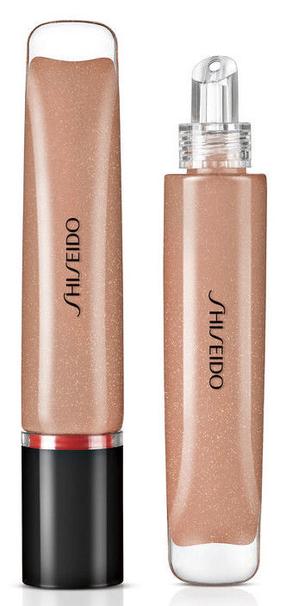 Блеск для губ Shiseido Shimmer GelGloss, 9 мл, 03 kurumi beige
