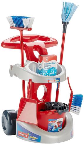 Mängutööriist, puhastuskomplekt Klein Vileda Cleaning Trolley