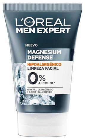 Очищающее средство для лица L’Oréal Paris Magnesium Defense Men Expert, 100 мл