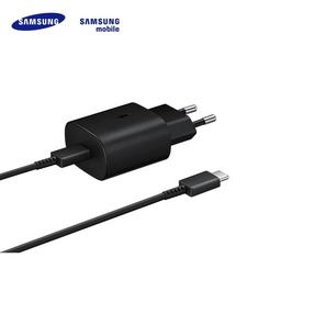 Samsung EP-TA800 25W PD 3.0 Super Fast Type-C Plug 3A Lādētājs + Type-C Vads Melna