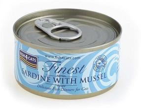 Šlapias kačių maistas Fish4Cats Finest Sardine With Mussel, sardinės, 0.07 kg