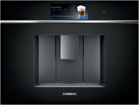 Įmontuojamas automatinis kavos aparatas Siemens iQ700 CT718L1B0, juoda sp.