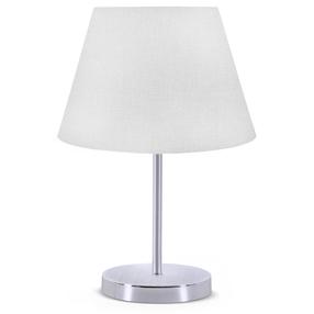 Galda stāvlampas Opviq AYD - 2220, E27, 60W, balta krās./sudraba krās.