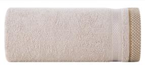  Vonios rankšluostis Abbie 03, smėlio sp., 60 cm x 40 cm