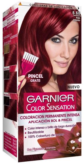 Plaukų dažai Garnier Color Sensation, rojo intenso, 6.6, 110 ml