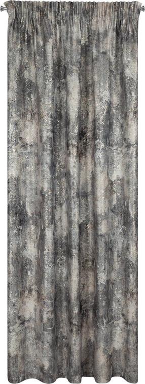 Öökardin Ester, hõbe v./pruunikas v., 140 cm x 250 cm