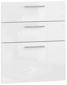Spintelės fasadas Vento D3S_H-60/82, 35.5 cm x 59.6 cm, balta sp.