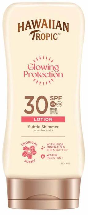 Лосьон для ухода за загаром для тела Hawaiian Tropic Glowing Protection SPF30, 170 мл