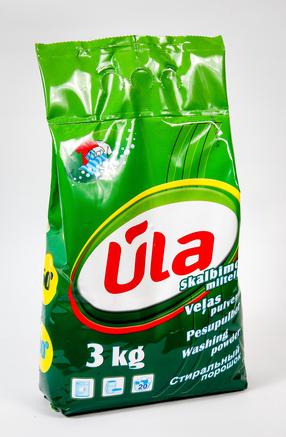 Veļas pulveris Ūla, 3 kg
