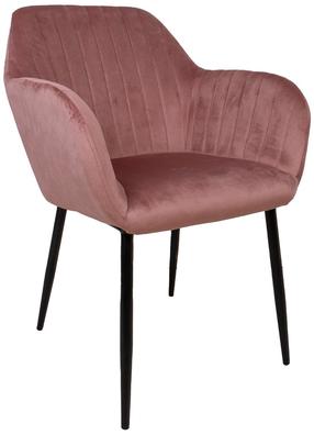 Valgomojo kėdė Home4you Evelin 10325, matinė, rožinė sp., 59 cm x 58 cm x 81 cm