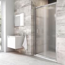 Dušiuks Ravak Blix BLDP2-100, 100 cm x 190 cm, alumiinium v./karastatud