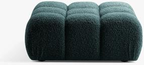 Pufas Micadoni Bellis MIC_POUF_213_F1_BELLIS6, tamsi turkio sp., 94 cm x 94 cm x 43 cm