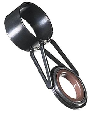 Žiedas žvejybai Jaxon Ceramic Rod Ring 4130486, 2.7 cm, juoda sp.