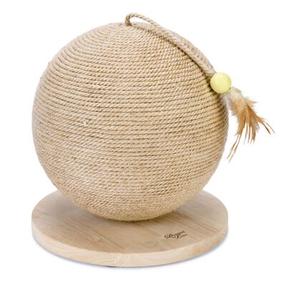 Kaķu skrāpējamais stabs Beeztees Globe, 30 cm x 30 cm x 31.5 cm