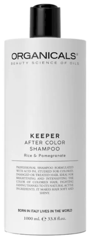 Šampūnas Organicals Keeper After Color Rice & Pomegranate, 1000 ml