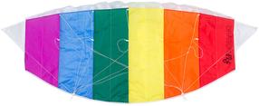 Aitvaras Dragon Fly Parachute Kite Fantasy 120, 120 cm x 50 cm, mėlyna sp./geltona sp./žalia sp.