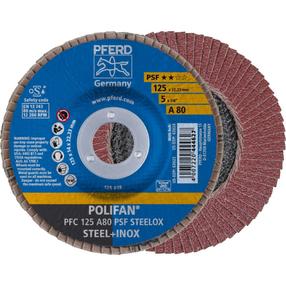 Šlifavimo diskas Pferd P80 PFC, 125 mm x 22.23 mm