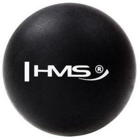 Masāžas bumbiņa HMS Massage Ball BLC01, melna krās., 6.5 cm