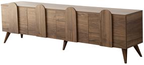 TV-laud Kalune Design New Line v2, pähklipuu v., 35 cm x 180 cm x 50 cm