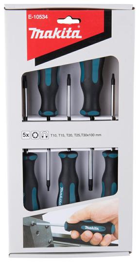 Набор отверток Makita E-10534, шестигранная, 5 шт.
