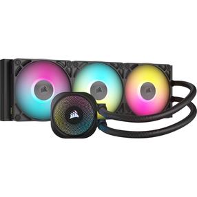 Vandens aušintuvas procesoriui Corsair iCUE LINK TITAN 360 RX RGB, 396 mm x 52 mm