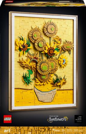 Konstruktorius LEGO® Art Vincent van Gogh – "Saulėgrąžos" 31215, 2615 vnt.