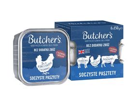 Märg koeratoit Butchers Original, lambaliha/veiseliha/kanaliha, 0.6 kg, 4 tk